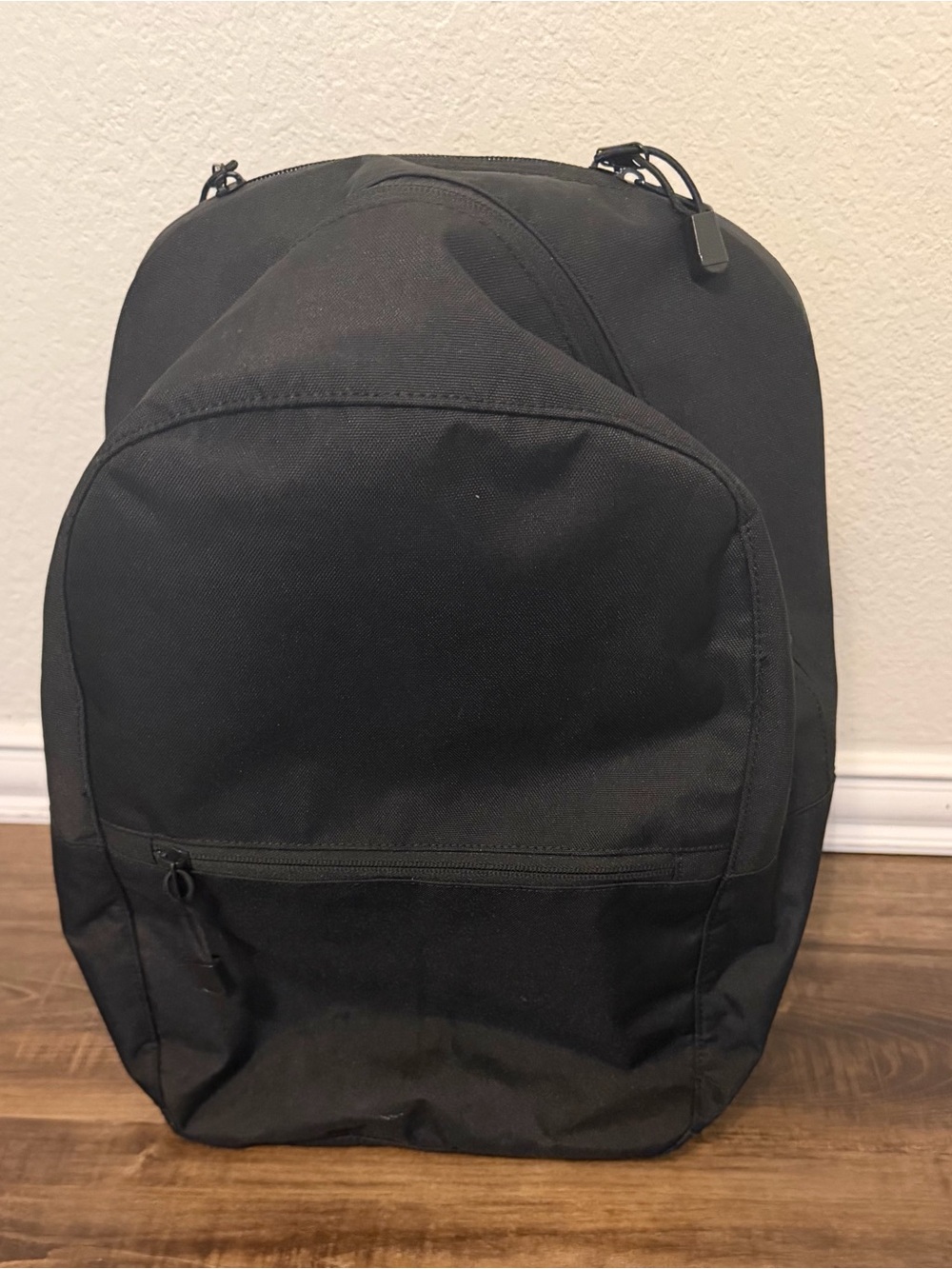 lululemon athletica Black Backpack with Front Pocket